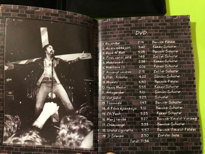 Goldfish Records: P. Mobil - Magyar Fal | Signed Concert DVD (Budai Ifjúsági Park, 1983) (5999882248813)