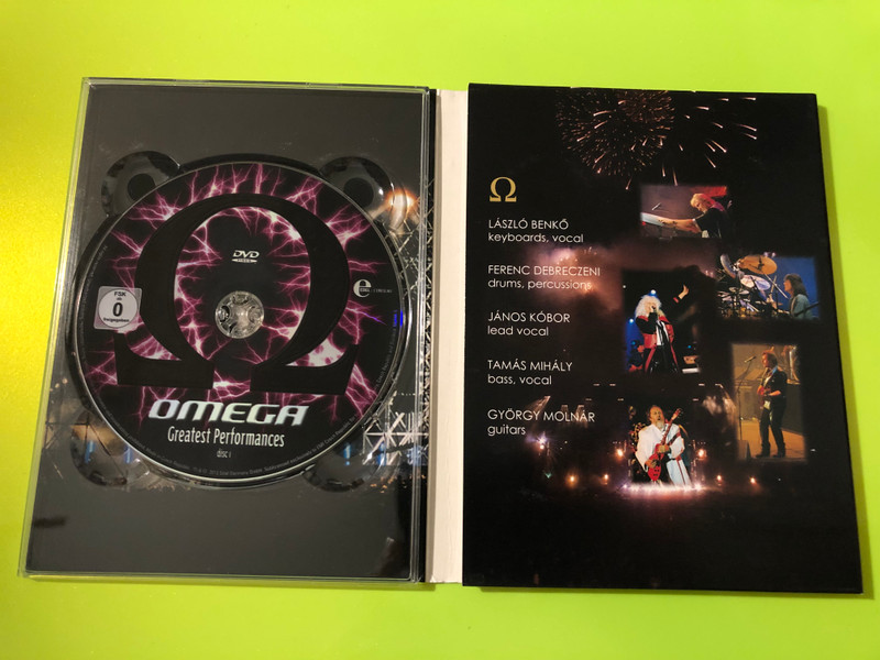 Edel: Omega - Greatest Performances | Signed 50 Years 2-DVD Set (5099962380997)