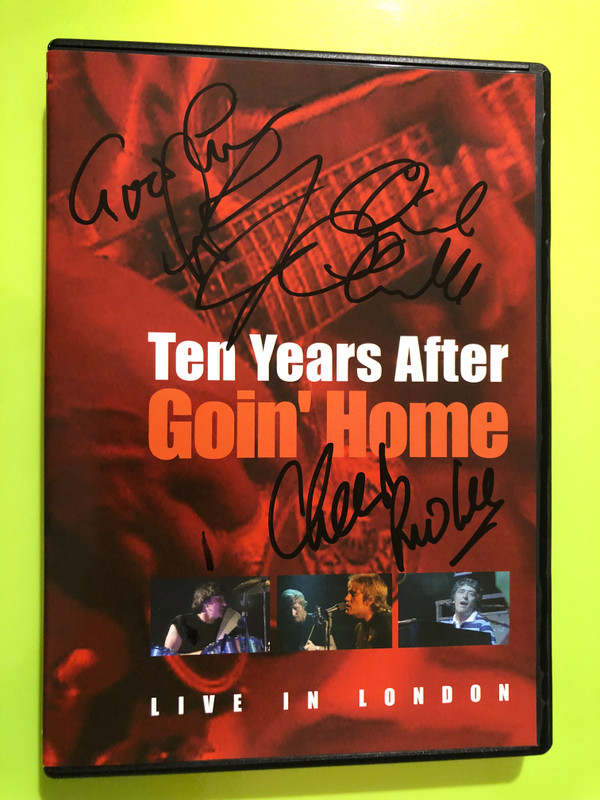 Cherry Red Films: Ten Years After - Goin' Home / Live in London | Signed DVD (5013929937956)