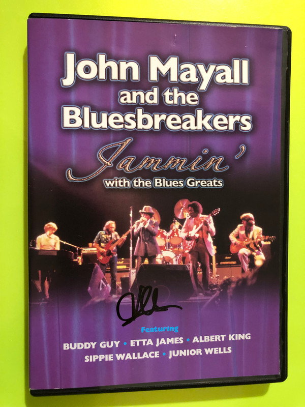 Hybrid Recordings: John Mayall and the Bluesbreakers - Jammin' with the Blues Greats | Signed DVD (614992004191)