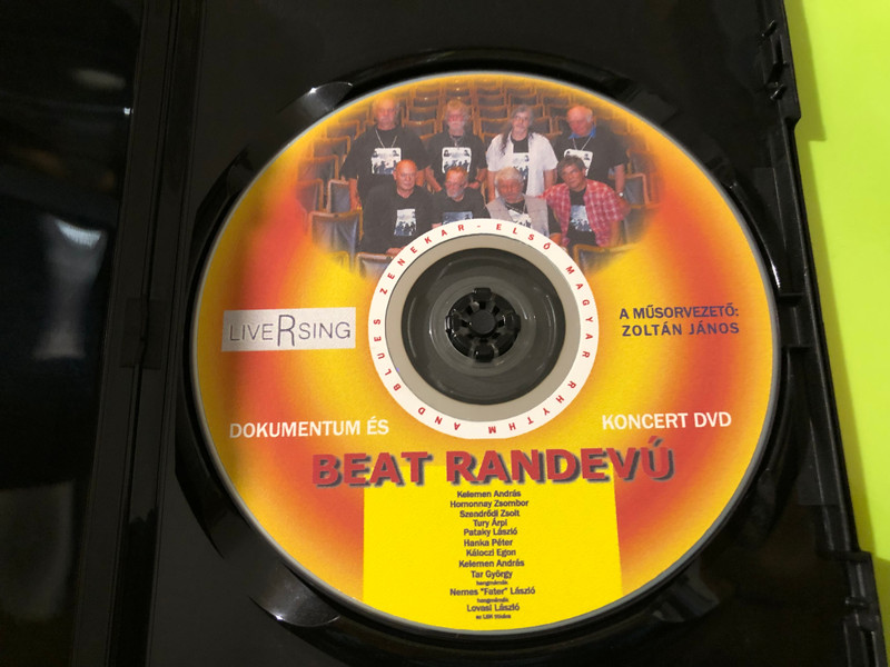 LiveRsing: Első Magyar Rhythm and Blues Zenekar 1966-2009 - Signed Beat Randevú Documentary & Concert DVD (RhythmBluesZenekar)