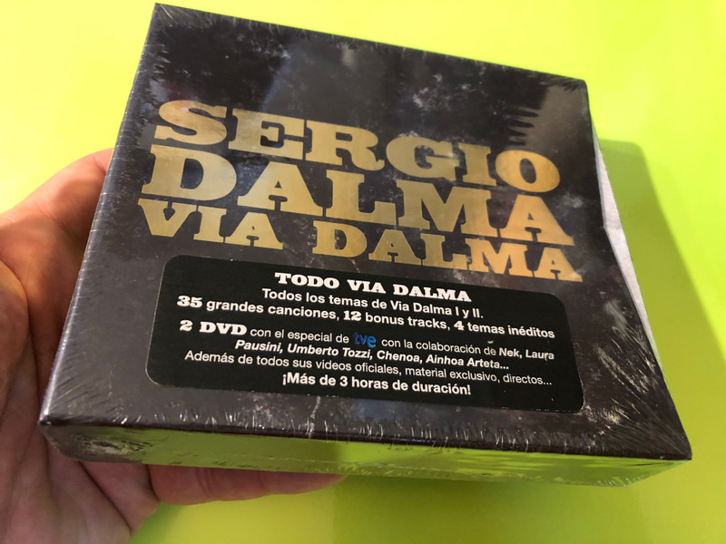 Warner Music: Sergio Dalma — Todo Via Dalma (2 CD + 2 DVD Box Set)
