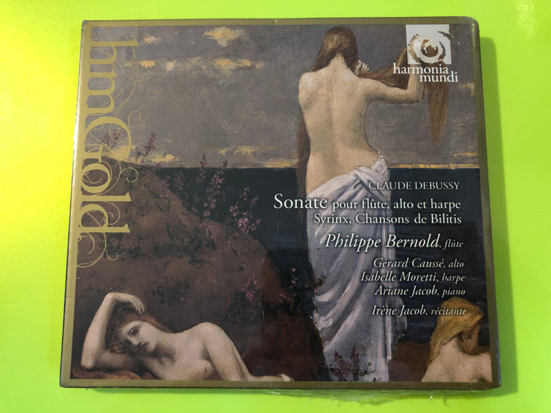 Harmonia Mundi: Debussy - Sonate pour flûte, alto et harpe - Philippe Bernold - Audio CD (3149020164716)