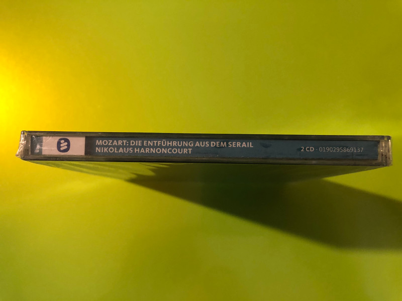 Warner Classics: Mozart — Die Entführung aus dem Serail (2-CD Audio Set) / Harnoncourt (0190295869137) 