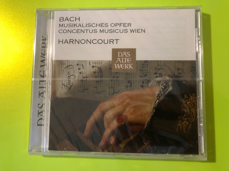 Warner Classics / Das Alte Werk: Bach — Musikalisches Opfer, BWV 1079 | Concentus Musicus Wien, Nikolaus Harnoncourt (Audio CD) (0190295931629) 