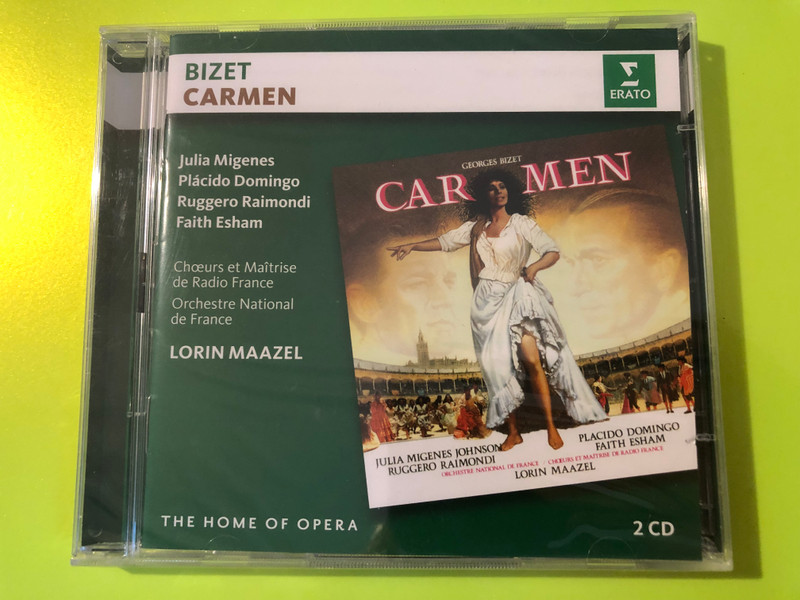 Erato: Bizet — Carmen (Migenes, Domingo, Raimondi, Maazel) 2CD (0825646483242) 