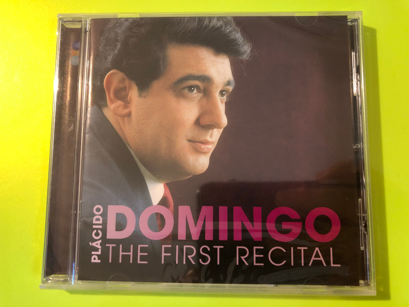 Teldec / Warner Classics: Plácido Domingo — The First Recital (1968) Audio CD (825646836598) 