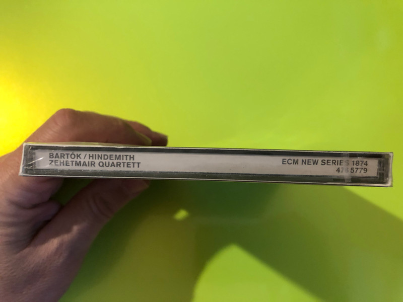 ECM New Series: Zehetmair Quartett — Bartók String Quartet No. 5 / Hindemith String Quartet No. 4 — Audio CD (028947657798) 