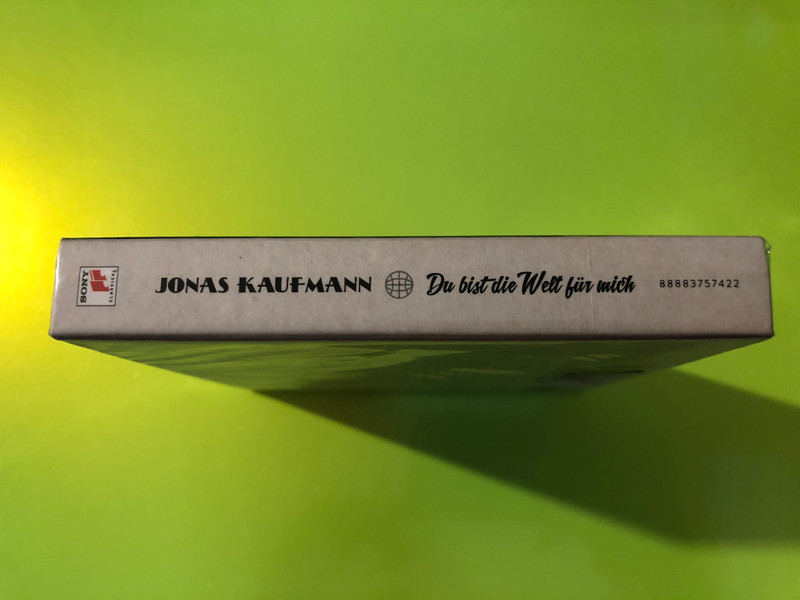 Sony Classical: Jonas Kaufmann — Du bist die Welt für mich (The Berlin Album) — Limited Edition CD + Bonus DVD (0888837574228)