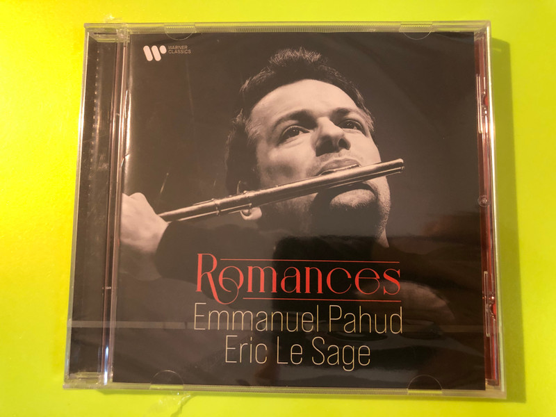 Warner Classics: Emmanuel Pahud & Eric Le Sage — Romances for Flute & Piano CD (5054197563553) 