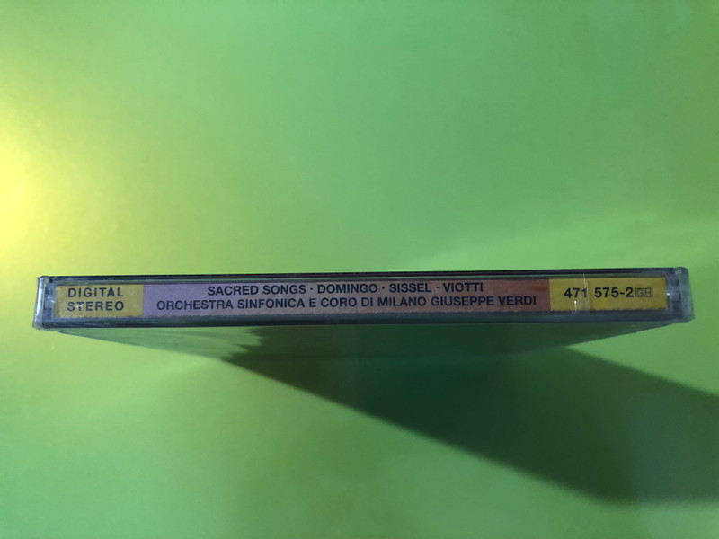 Deutsche Grammophon: Plácido Domingo — Sacred Songs — Audio CD (028947157526) 