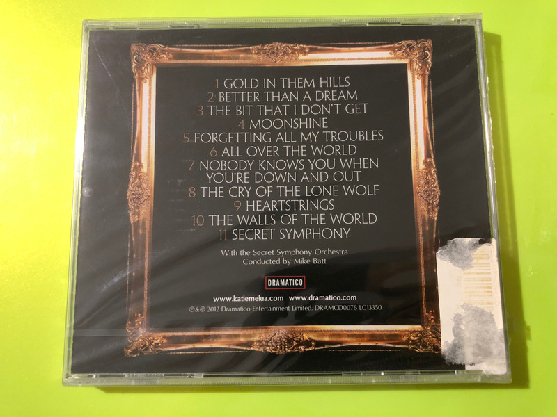 Dramatico: Katie Melua — Secret Symphony (Audio CD) (DRAMCD0078) 