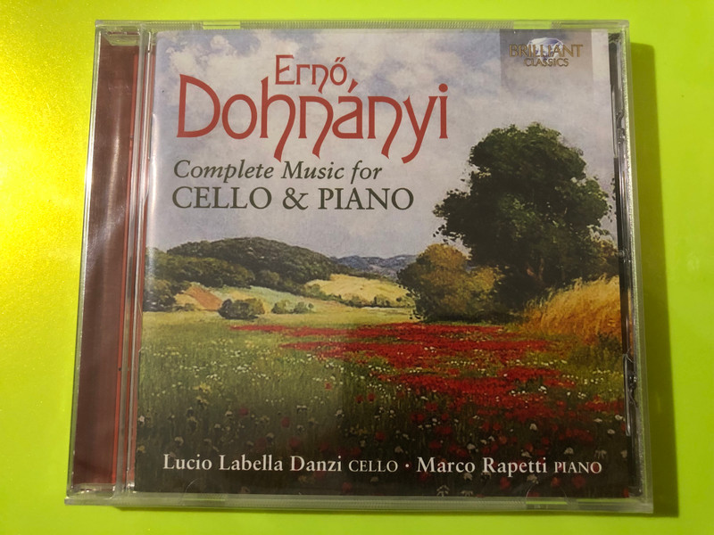 Brilliant Classics: Ernő Dohnányi — Complete Music for Cello & Piano (Audio CD) (5028421962252) 