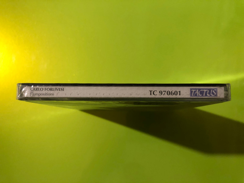 Tactus: Carlo Forlivesi — Compositions (Audio CD) (8007194106978) 