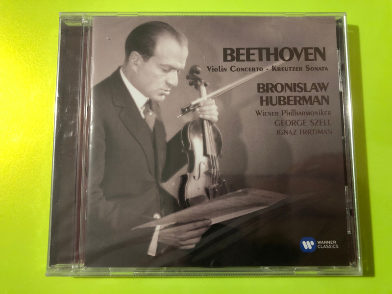 Warner Classics: Bronisław Huberman — Beethoven: Violin Concerto & Kreutzer Sonata (Audio CD) (0190295895167) 