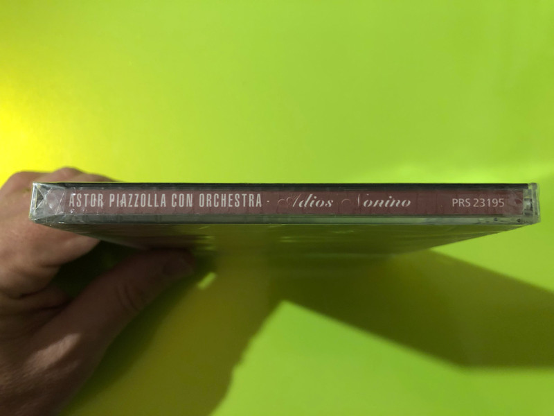 Personality: Astor Piazzolla con Orchestra — Adiós Nonino — Audio CD (8712177018475)