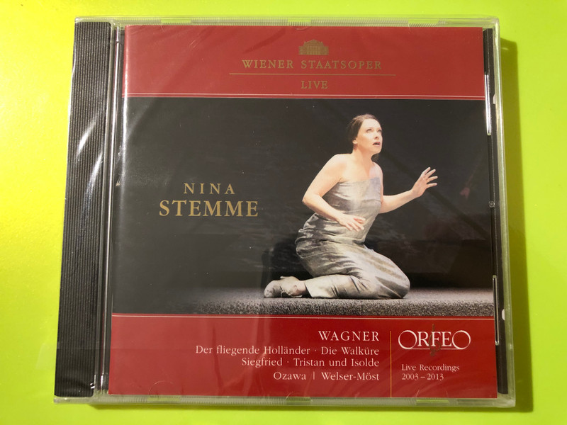 Orfeo: Nina Stemme — Wagner / Wiener Staatsoper Live (Audio CD) (4011790937120) 
