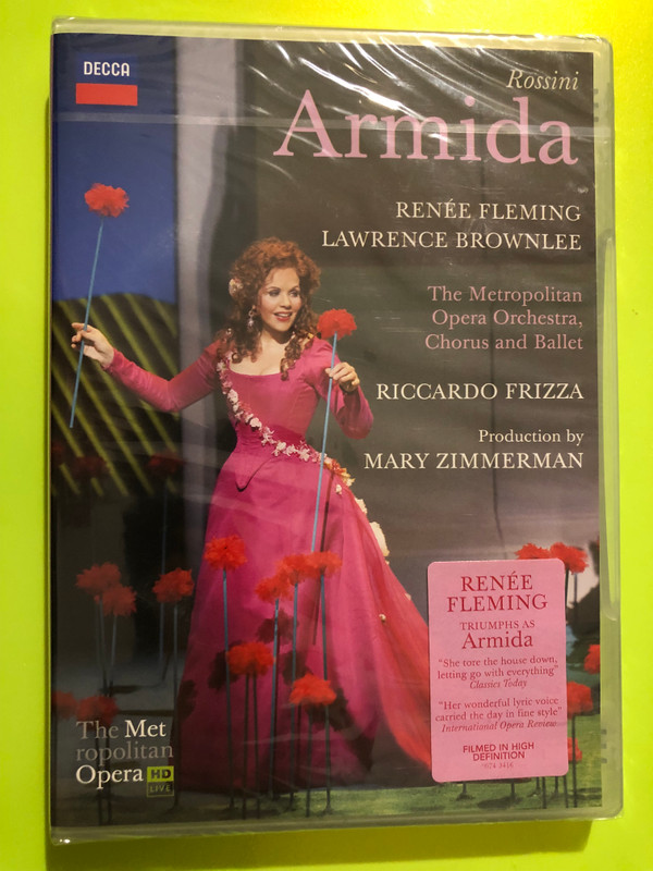 Decca: Rossini — Armida, Renée Fleming, The Metropolitan Opera (2-DVD Set) (044007434161.) 