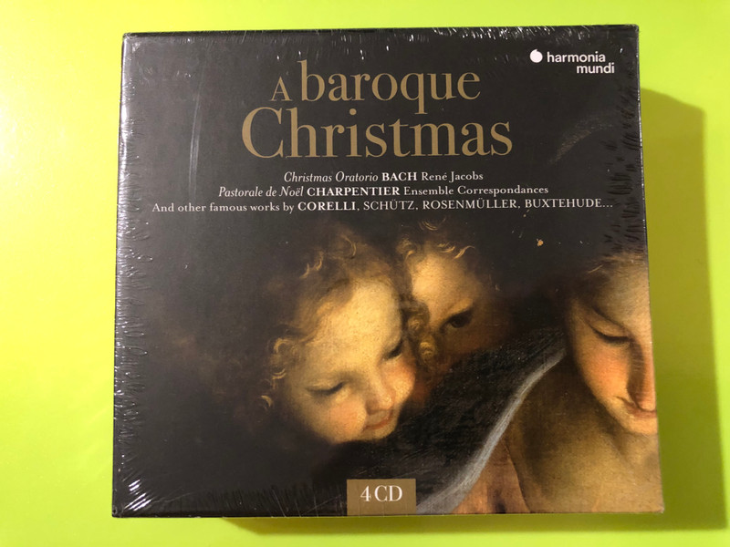 Harmonia Mundi: A Baroque Christmas — Bach, Charpentier, Corelli & More (4 CD Box Set) (3149020938645) 