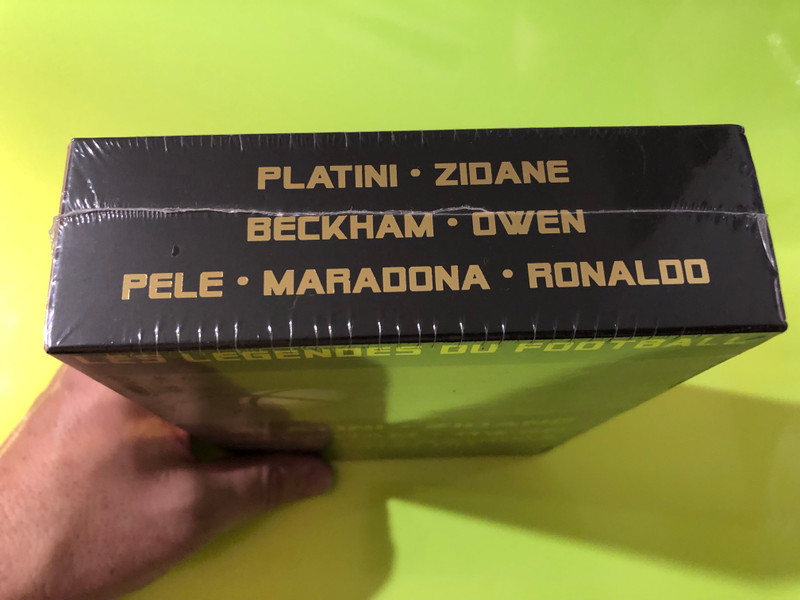 TF1 Vidéo: Les Légendes du Football — Platini, Zidane, Beckham, Owen, Pelé, Maradona, Ronaldo — 3-DVD Box Set (3393600681623) 