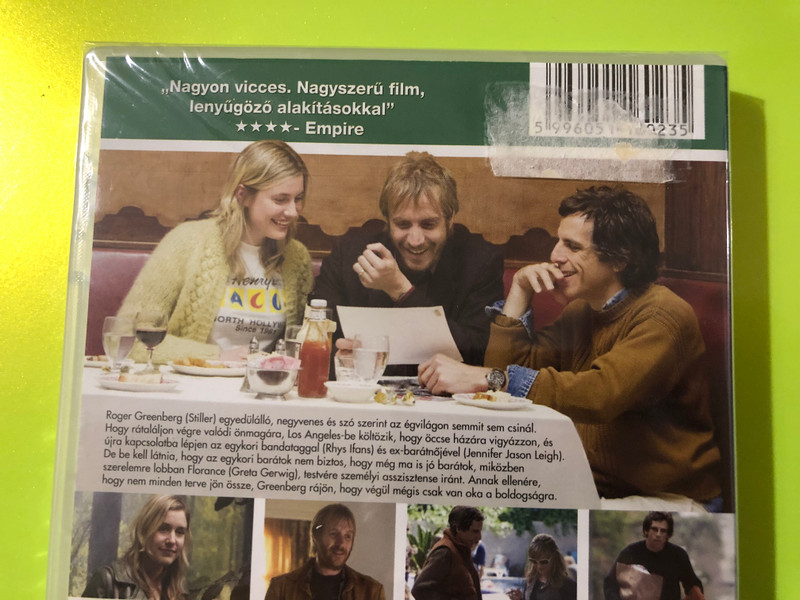 Big Bang Media: Greenberg — Ben Stiller, Greta Gerwig — Noah Baumbach DVD (Hungarian Release) (GreenbergBenStiller) 