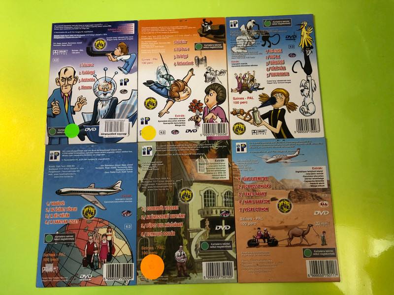 Film-Forrás: A Mézga Család — 6 DVD Gyűjtemény (Üzenet a jövőből + Vakáció) (5996051740895) 