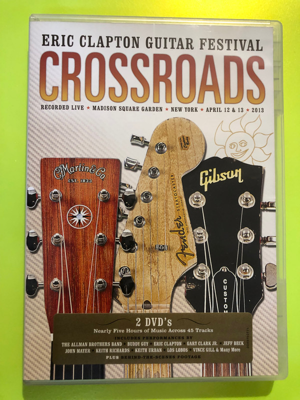 Rhino: Crossroads Guitar Festival 2013 — Eric Clapton 2-DVD Set (603497907717) 