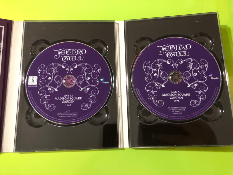 Chrysalis: Jethro Tull – Live at Madison Square Garden 1978 – DVD + CD (5.1 Surround Sound) (5099996792025) 