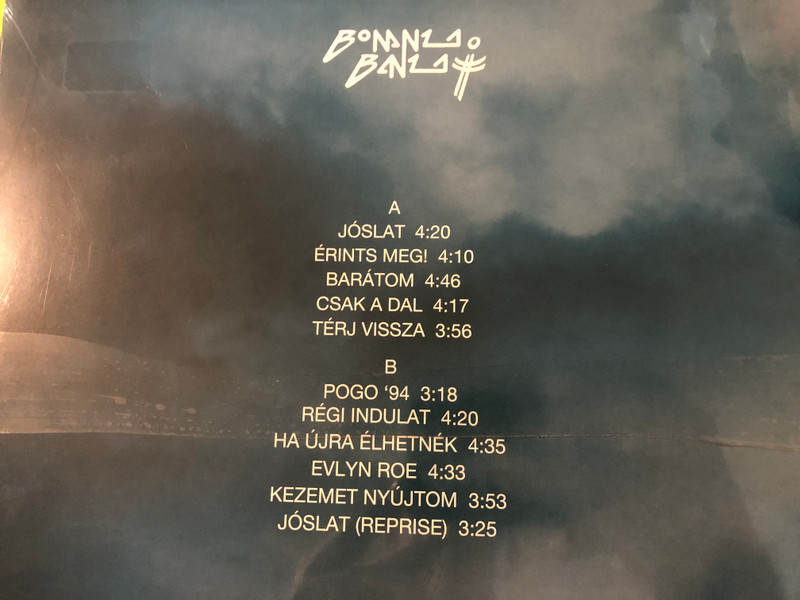 Bonanza Banzai — Jóslat | Lastafroz | Vinyl LP (5999883601037)