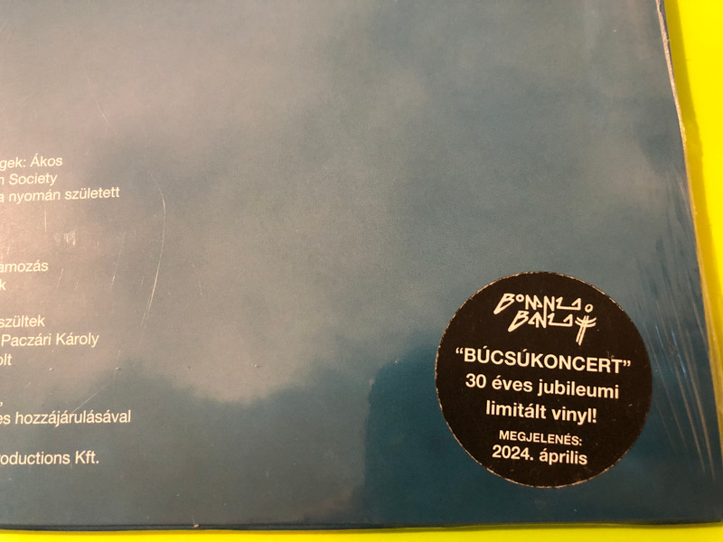 Bonanza Banzai — Jóslat | Lastafroz | Vinyl LP (5999883601037)