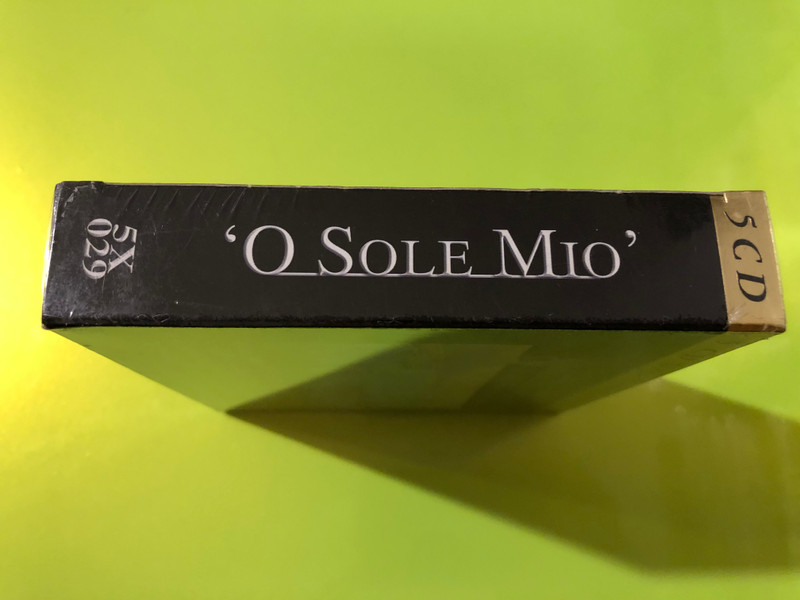 'O Sole Mio' — Antologia Della Canzone Napoletana | Recording Arts | 5 CD Box Set (076119510297)