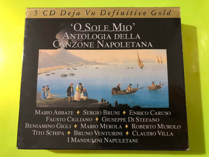 'O Sole Mio' — Antologia Della Canzone Napoletana | Recording Arts | 5 CD Box Set (076119510297)