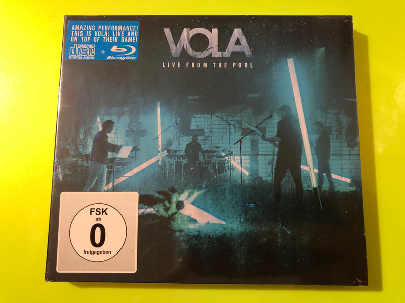 VOLA — Live From The Pool | Mascot Records | CD + Blu-ray (810020506600) 
