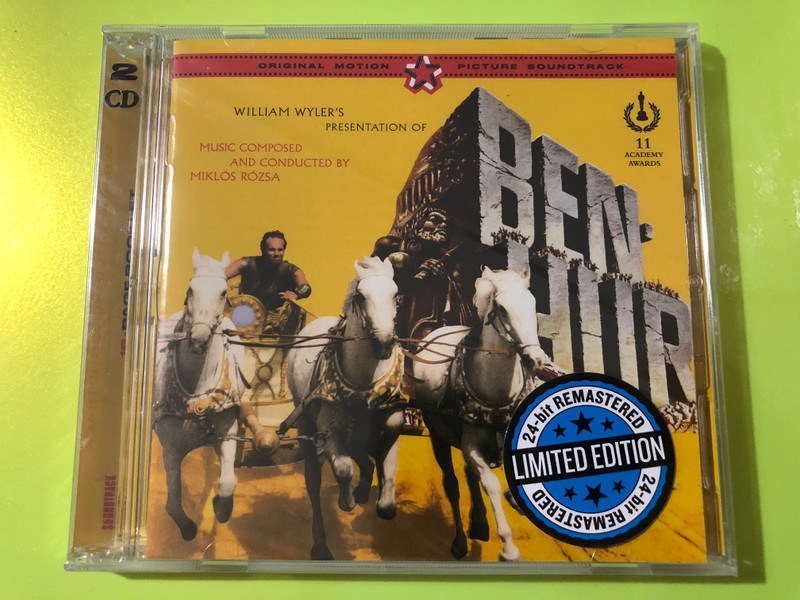Miklós Rózsa — Ben-Hur: Original Motion Picture Soundtrack, Soundtrack Factory (24-bit Remastered Limited Edition 2CD)