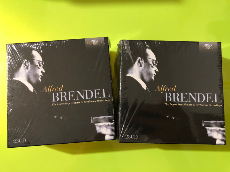 Alfred Brendel — The Legendary Mozart & Beethoven Recordings, Brilliant Classics (23 CD) (5028421944302) 