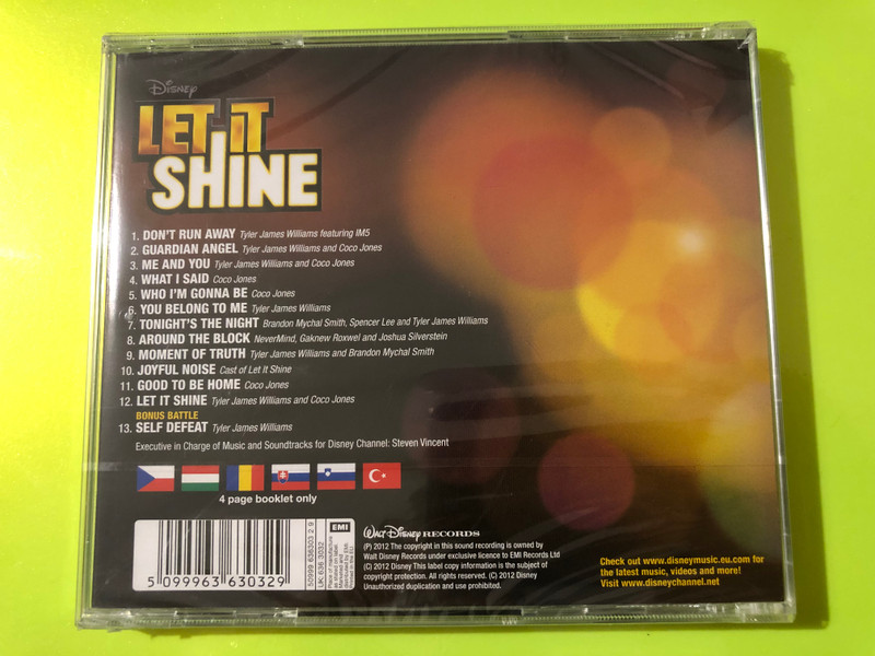 Let It Shine — Original Soundtrack, Walt Disney Records (CD) (5099963630329)