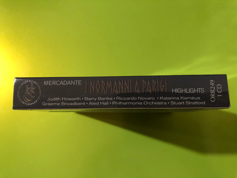 Mercadante — I Normanni a Parigi (Highlights), Opera Rara (CD) (0792938024929) 