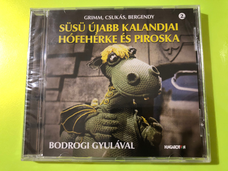 Süsü újabb kalandjai / Hófehérke és Piroska — Bodrogi Gyulával, Hungaroton (CD) (5991811439125.)