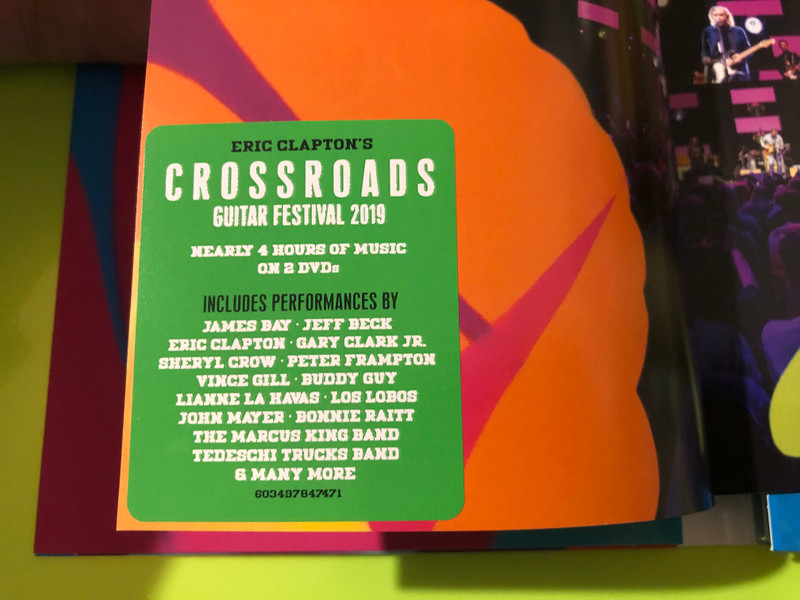 Rhino: Eric Clapton — Crossroads Guitar Festival 2019 (2-Disc DVD) (0603497847471) 