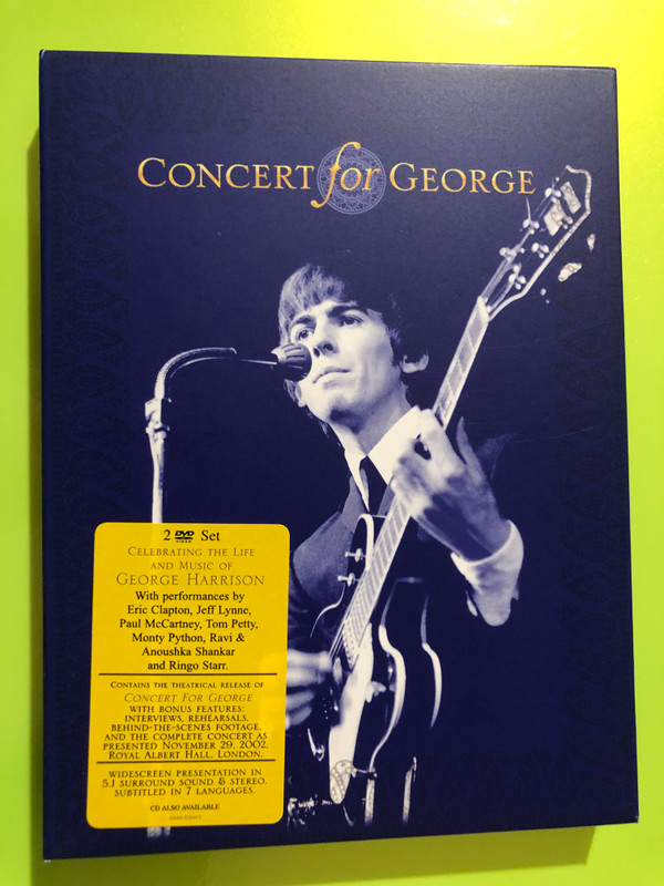 Warner: Concert for George, Warner Music Group (2 DVD Set, 2003) — George Harrison Tribute (0603497024124)