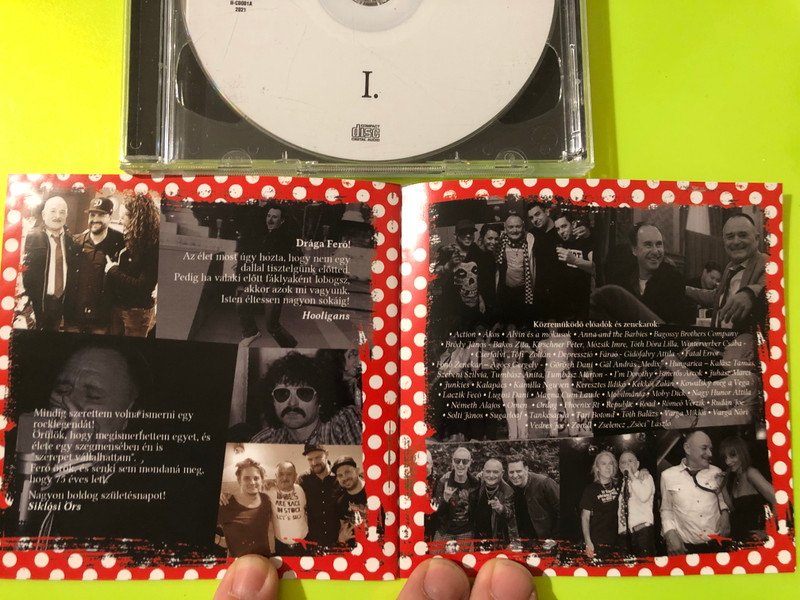 H-Music: Feró 75 — Ahogy Ti Zenéltek..., H-Music (2CD Tribute, 2021) (9008798359639) 