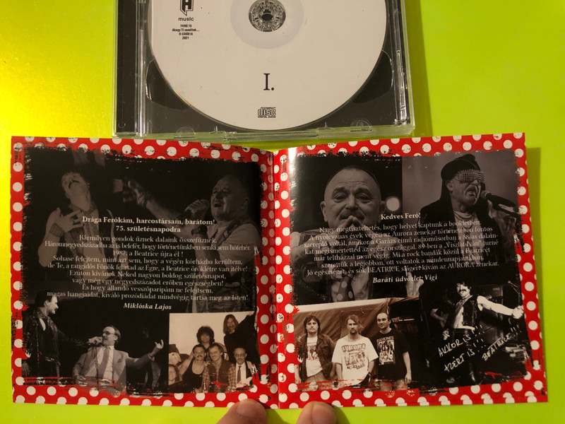 H-Music: Feró 75 — Ahogy Ti Zenéltek..., H-Music (2CD Tribute, 2021) (9008798359639) 