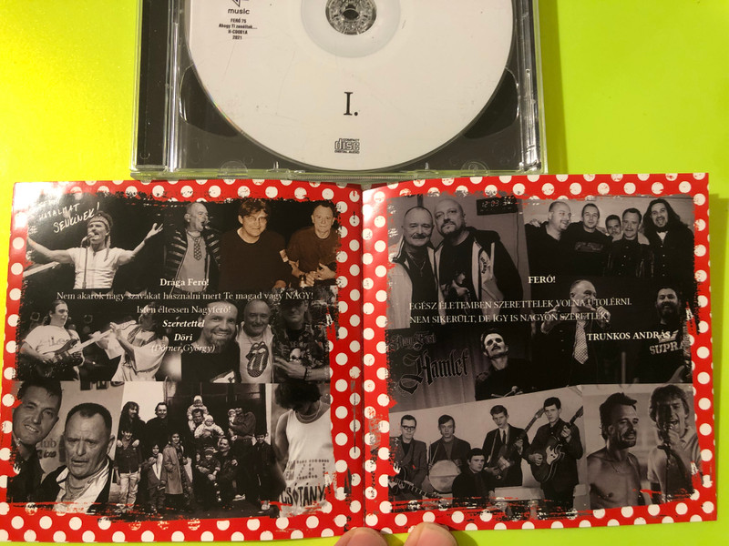 H-Music: Feró 75 — Ahogy Ti Zenéltek..., H-Music (2CD Tribute, 2021) (9008798359639) 