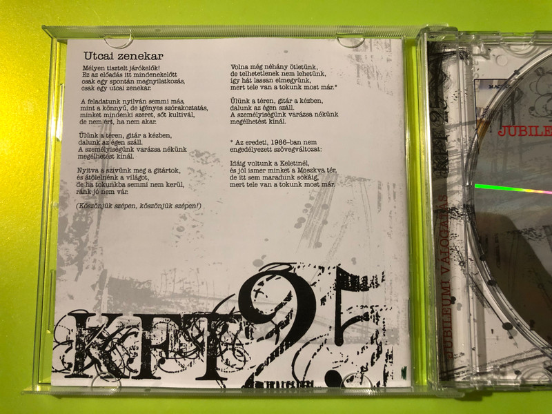 KFT — 25 (1981–2006), Hungaroton (Audio CD) (5991817122427) 