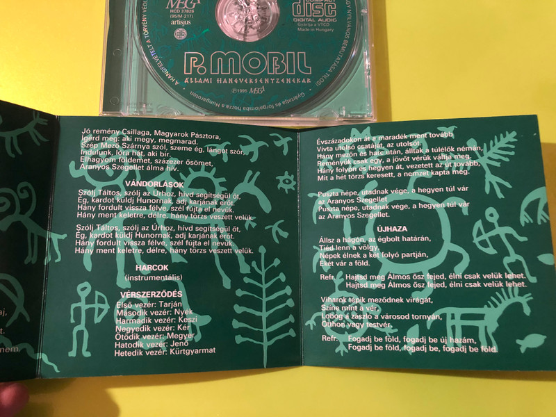 P. Mobil — Honfoglalás, MEGA / Hungaroton (Audio CD) (5991813782625.)