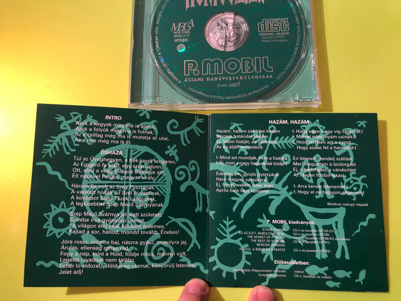 P. Mobil — Honfoglalás, MEGA / Hungaroton (Audio CD) (5991813782625.)