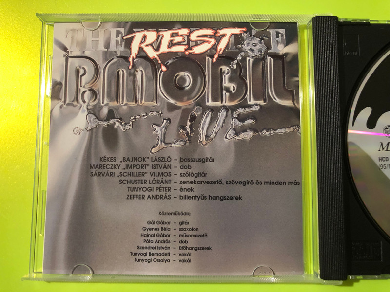 P. Mobil — The Rest of P. Mobil (Live), MEGA / Hungaroton (Audio CD) (.5991813779120) 