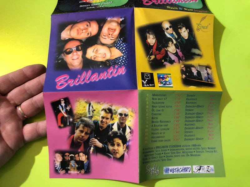 Brillantin — Rock & Roll brigád, Szeki Graf / Metachord (Audio CD, 1999) (5998661500081)