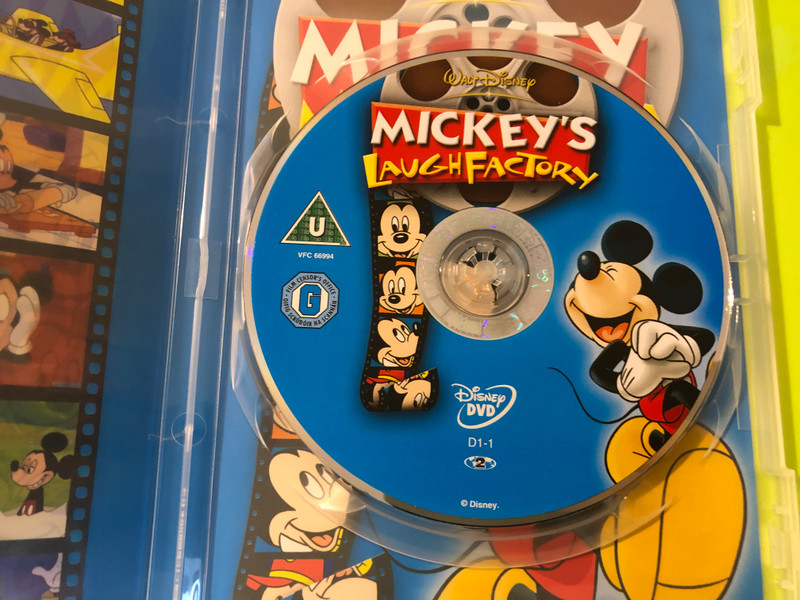 Mickey's Laugh Factory — Walt Disney, Disney DVD (DVD, animated) (5996255714531)