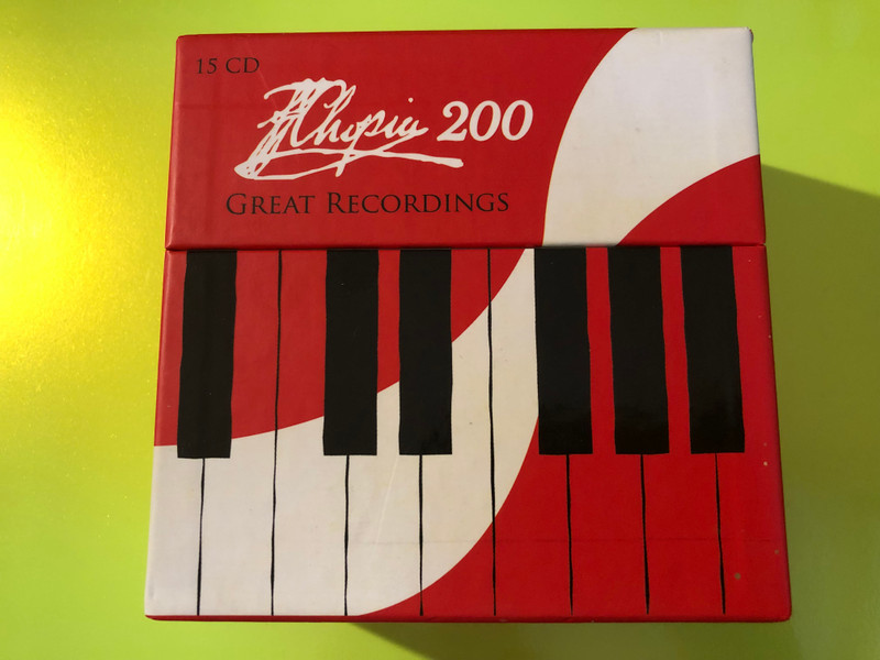 Chopin 200: Great Recordings, Sony Classical (15 CD Box Set) (88697577072) 